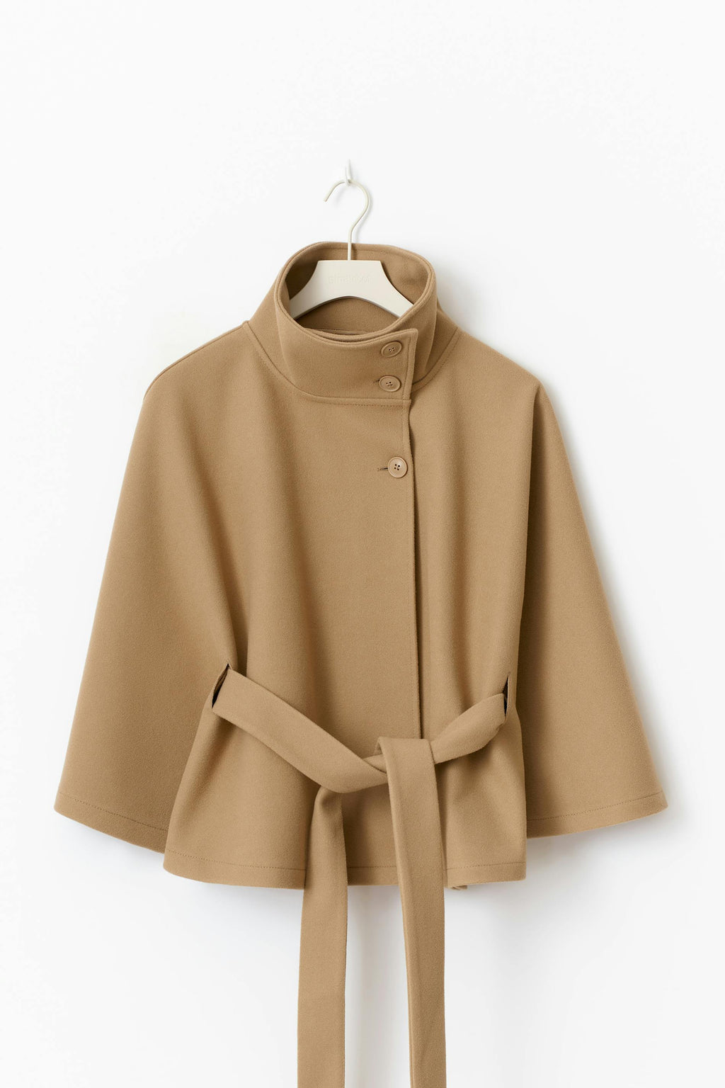 Cintura Cape Kimono Ceinturée – Femme Poncho Automne Chaud Élégant Bureau Décontracté