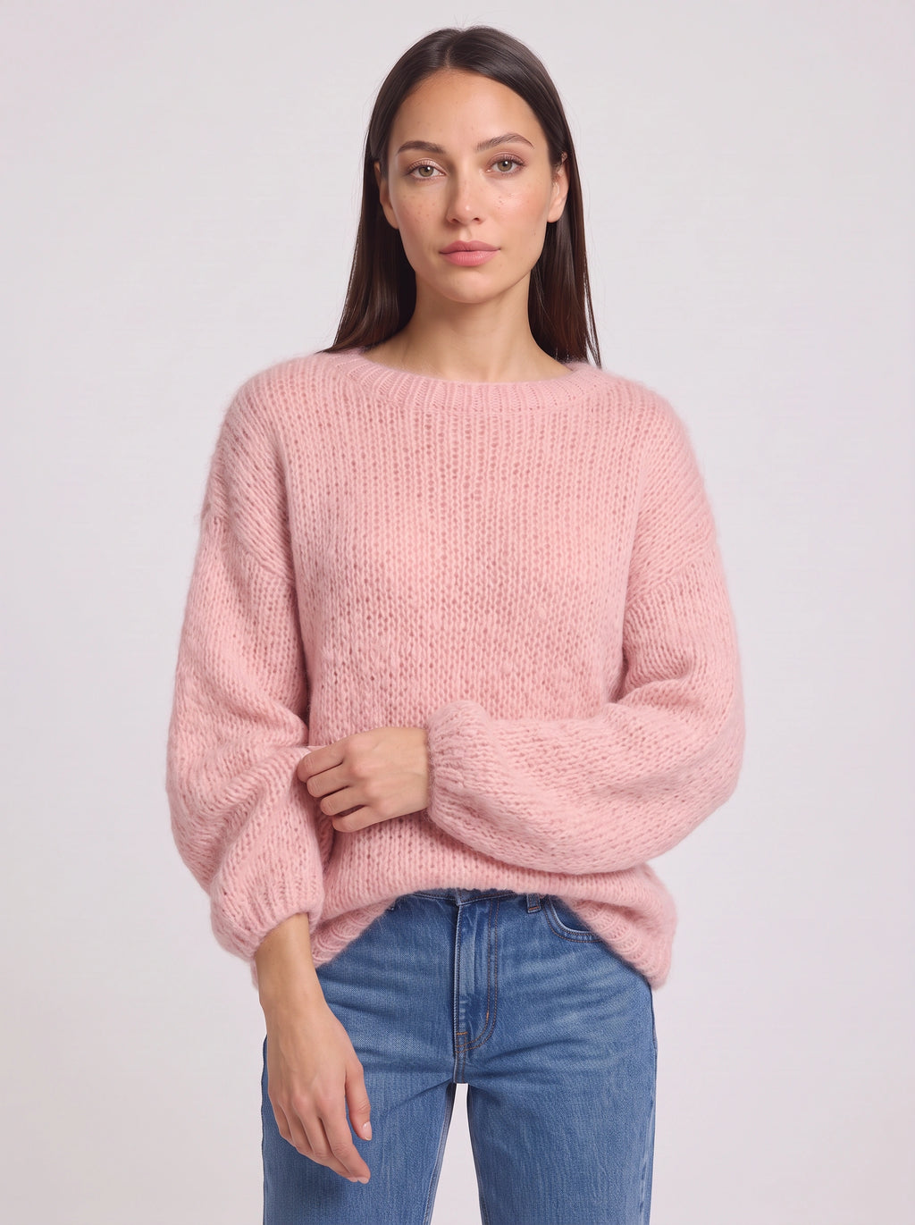 Mailara Pull Oversize Grosse Maille – Femme Automne Cocooning Décontracté Doux Confort