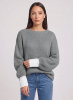 Mailara Pull Oversize Grosse Maille – Femme Automne Cocooning Décontracté Doux Confort