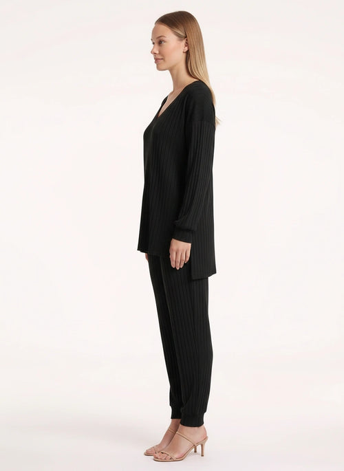 Costra Ensemble Pull Côtelé – Femme Confort Loungewear Automne Détente Cocooning
