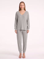 Costra Ensemble Pull Côtelé – Femme Confort Loungewear Automne Détente Cocooning
